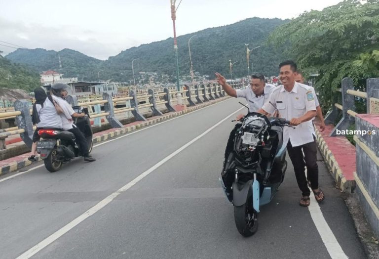 Bos Bobi Tabrak Jembatan Selayang Pandang Saat Mabuk, Motor Baru Sebulan Hancur