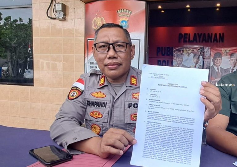 Polisi Tetapkan Tersangka Penganiayaan Aktivis Lingkungan di Bintan, Ini Sosoknya