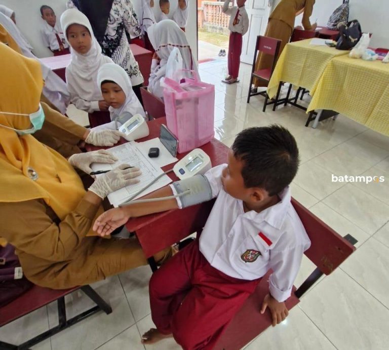 Cek Kesehatan Gratis, Murid di Tanjungpinang Alami Karies Gigi hingga Gangguan Kecemasan