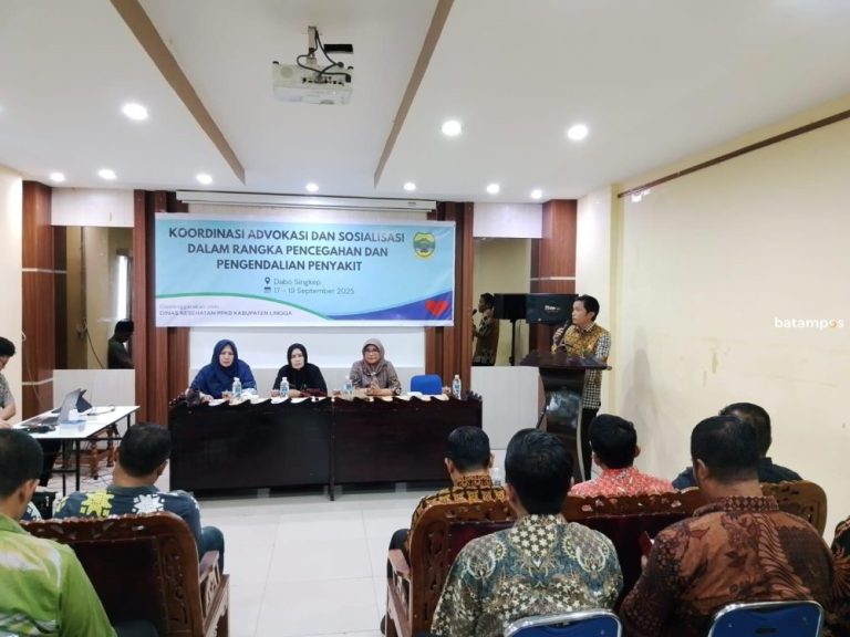 Lingga Bentuk Tim Percepatan Penanggulangan TB, 128 Kasus Tercatat