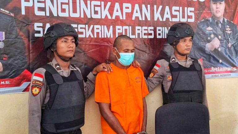 Tampang Michael Pandawa, Pria Pembunuh Istri di Perumahan Grand Pesona Bintan