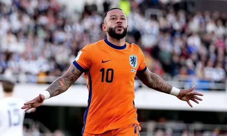 Memphis Depay Catatkan Sejarah di Timnas Belanda, Kalahkan Rekor Robin Van Persie