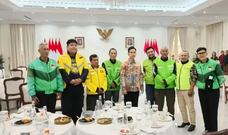 Ini yang Dibahas dalam Pertemuan Driver Ojol dengan Wapres Gibran di Istana