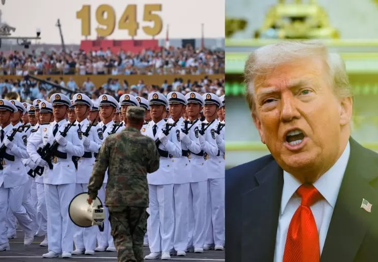 Donald Trump Sindir Tiongkok yang Seharusnya Menyebut Amerika Serikat dalam Upacara