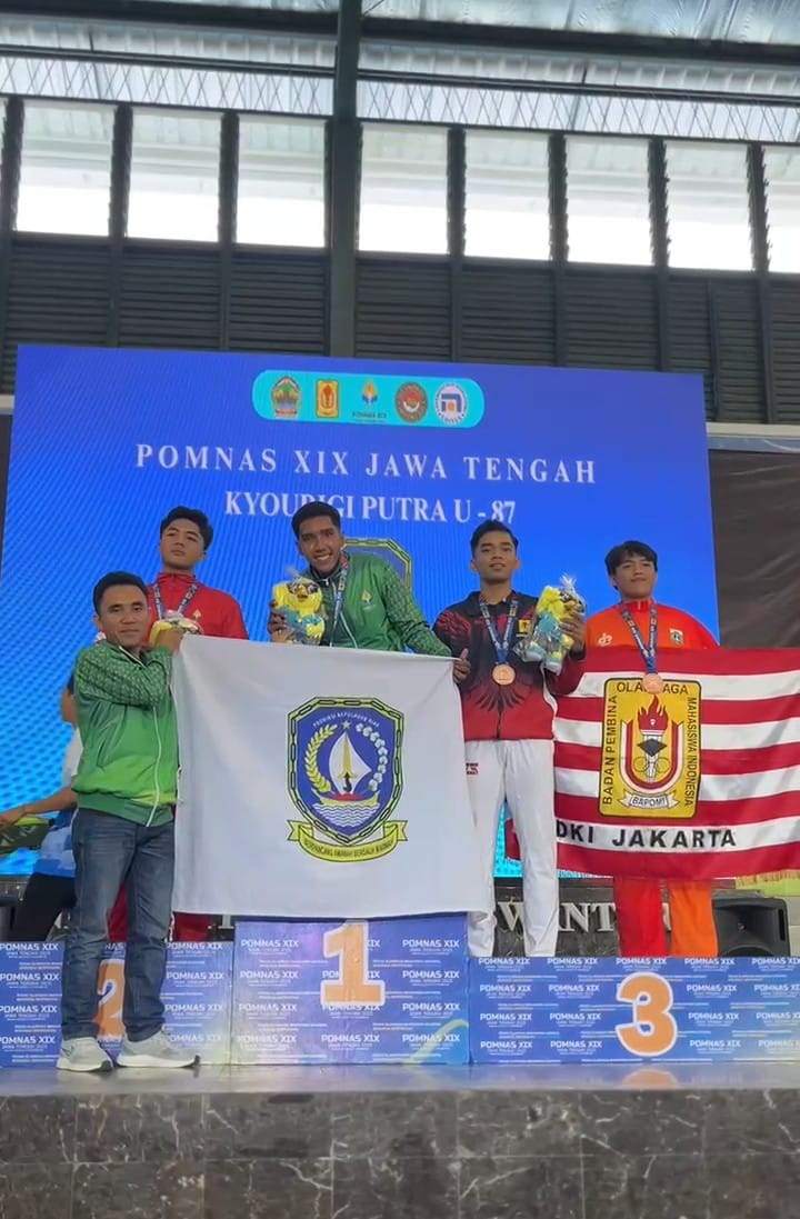 Mahasiswa UT Batam Akhiri Puasa Emas Kepri di POMNAS XIX