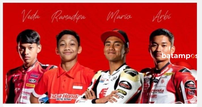 Astra Honda Cetak Sejarah di MotoGP, Empat Anak Bangsa Siap Kibarkan Merah Putih di GP Misano