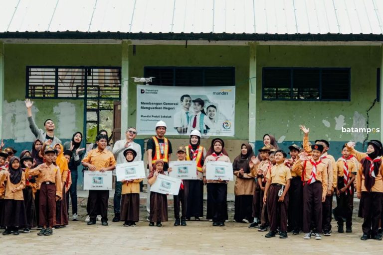 Dukung Pendidikan Nasional, Mandiri Peduli Sekolah Hadirkan Lingkungan Belajar Layak di Sumatera Bagian Utara