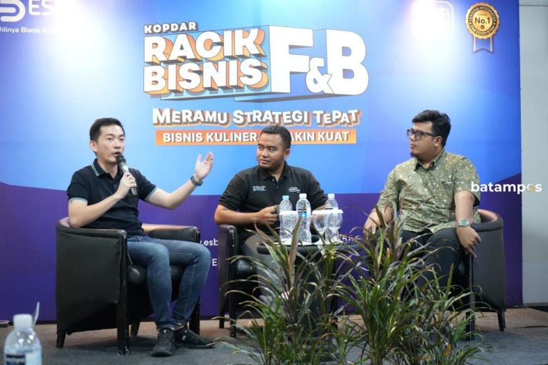 Lewat Teknologi dan Kolaborasi dengan Pengusaha TDA, ESB Dukung Pengusaha Kuliner Batam Naik Kelas