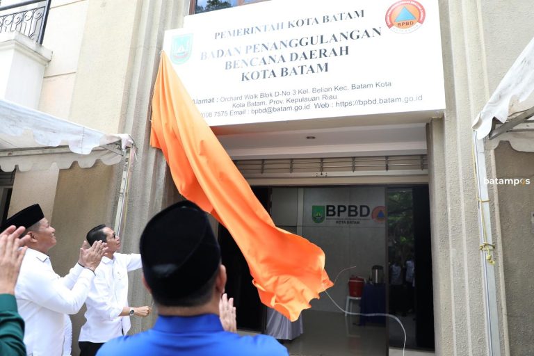BPBD dan Brida Batam Resmi Tempati Kantor Baru, Amsakar: Dari Ruang Kerja Baik Lahirkan Pelayanan Hebat