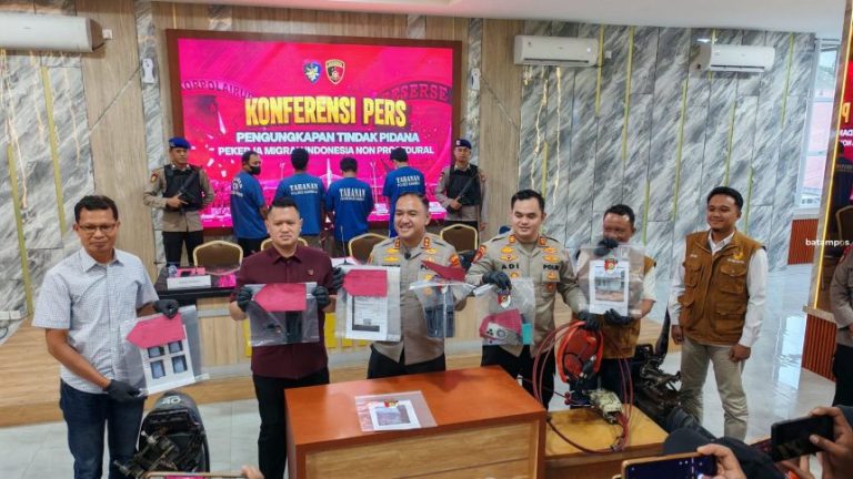 Polisi Gagalkan Penyelundupan 10 Calon PMI