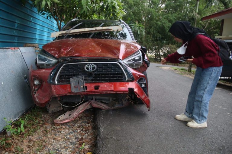 Yaris Merah yang Tewaskan Satu Orang di Batuampar Diamankan, Begini Kondisinya