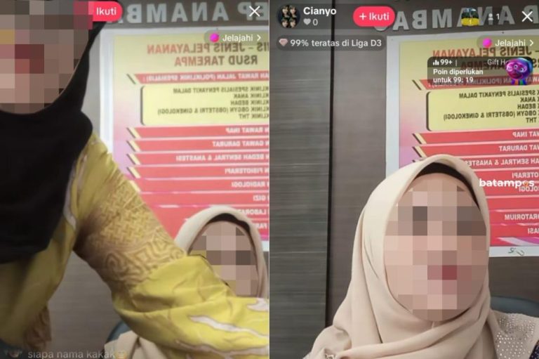 ASN RSUD Tarempa Diduga Live TikTok Saat Jam Kerja, BKPSDM: Langgar Disiplin