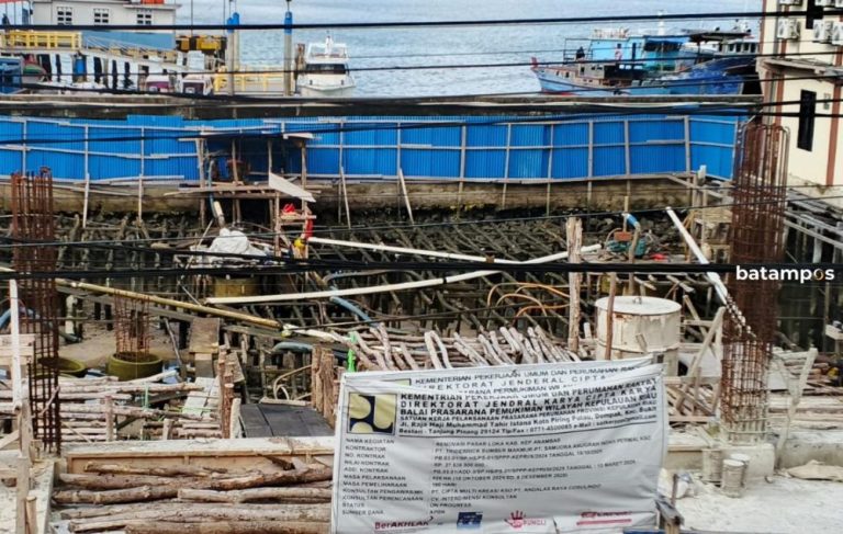Proyek Revitalisasi Pasar Loka Tarempa Gagal, BPPW ‘Blacklist’ Kontraktor