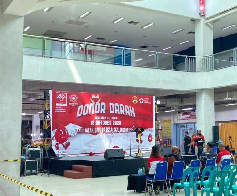 Satu Darah Satukan Indonesia: INTI KEPRI dan BMTI Gelar Donor Darah se-Kepri