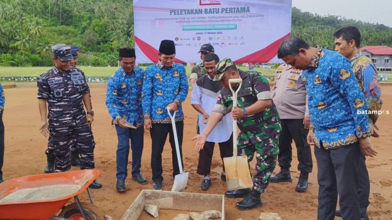 TNI dan Pemkab Anambas Kolaborasi Bangun Koperasi Merah Putih di Palmatak