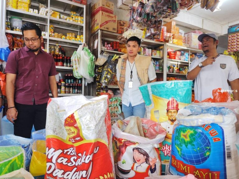 Satgas Pangan Tanjungpinang Temukan Pedagang Jual Beras Premium di Atas HET