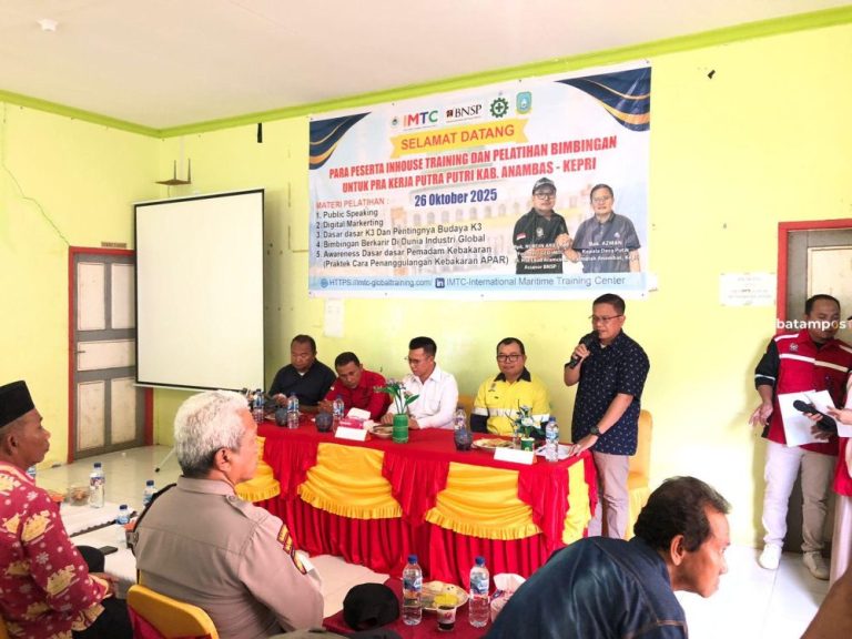 Desa Putik Luncurkan Pelatihan Maritim IMTC Cetak Warga Siap Kerja