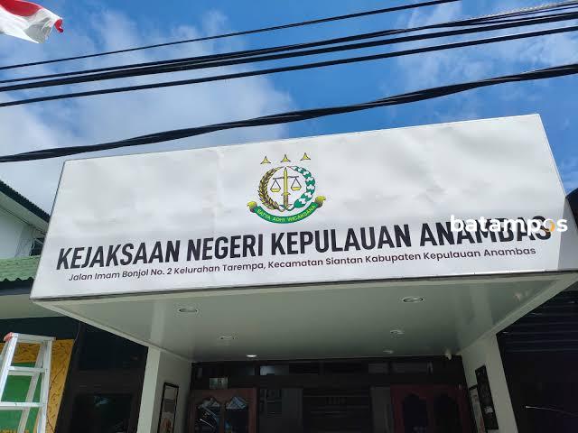 Kejari Anambas Terima SPDP Kasus Pembunuhan Pegawai Imigrasi Tarempa