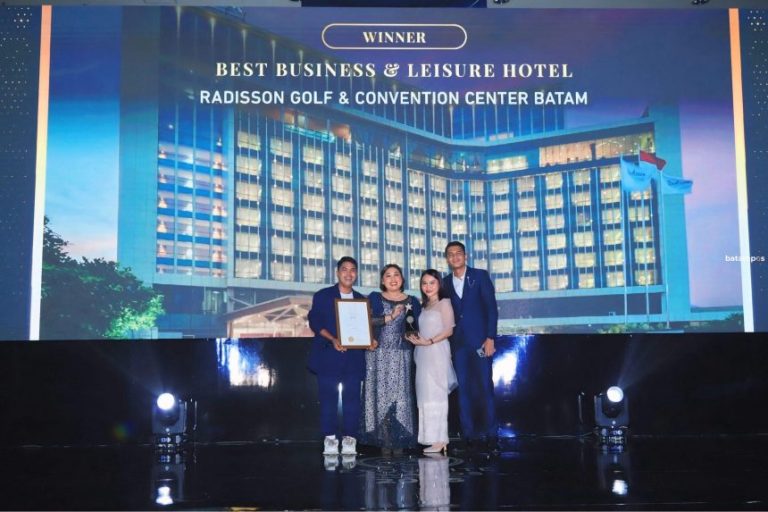 Radisson Golf & Convention Center Batam Raih Penghargaan “Best Business & Leisure Hotel in Indonesia” di Exquisite Awards 2025