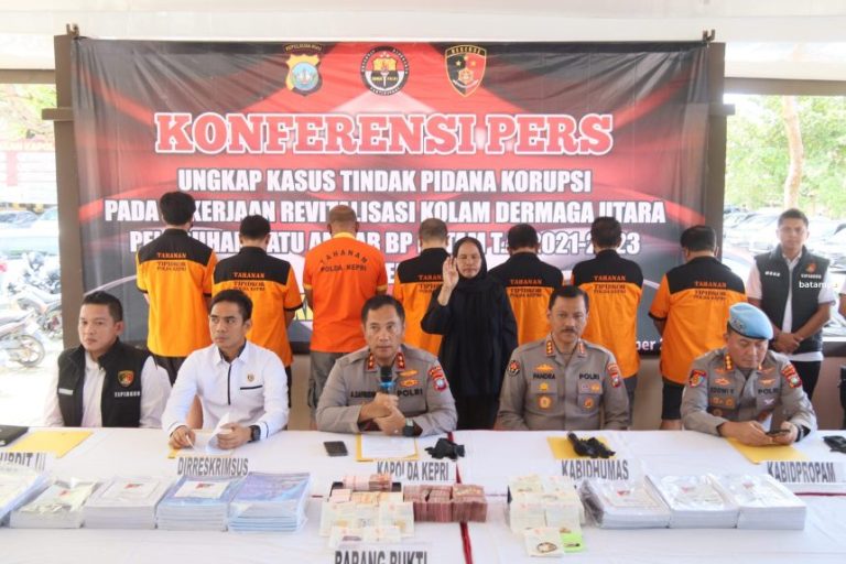 Polda Kepri Telusuri Aset Tersangka Korupsi Dermaga Utara Pelabuhan Batuampar
