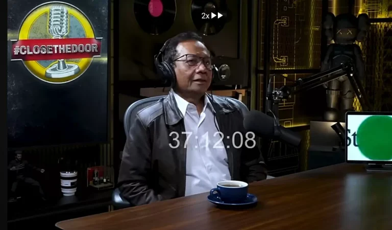 Mahfud MD Heran KPK Minta Dirinya Laporkan Dugaan Mark-Up Proyek Kereta Cepat Whoosh