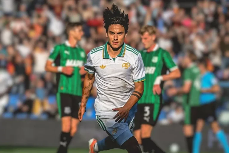 Paulo Dybala Bikin Gol Spektakuler ke Gawang Sassuolo, Angkat Roma ke Puncak Serie A Bersama Napoli
