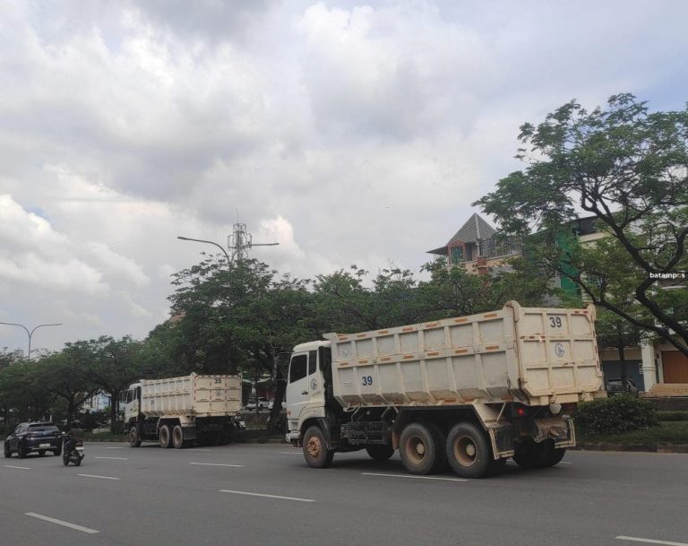 Tindak Truk Pengangkut Tanah, Dishub Batam akan Tingkatkan Volume Razia