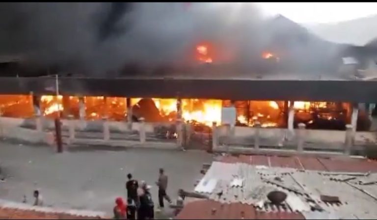 Pasar Kota Wonogiri Terbakar Dini Hari, Ini Kronologi dan Dugaan Penyebabnya