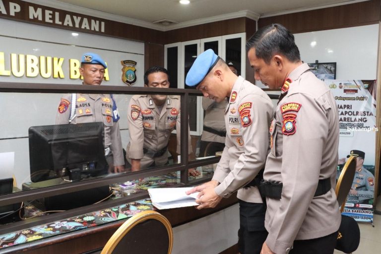 Operasi Gaktiblin di Polsek Lubuk Baja: Tak Hanya Tegur, Tapi Juga Bina Etika