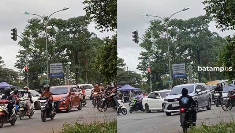 Banyak Pengendara Terobos Traffick Light di Batuaji, Jadi Pemicu Kecelakaan