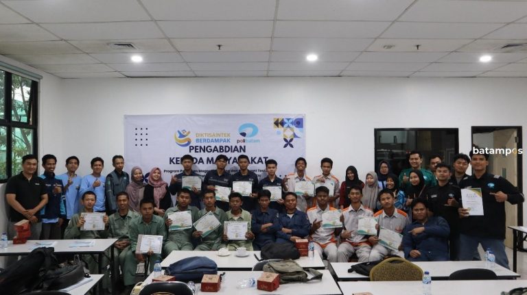 Perkenalkan Teknologi Non-Destructive Testing, Politeknik Negeri Batam Gelar Pelatihan Untuk Siswa SMK di Batam.