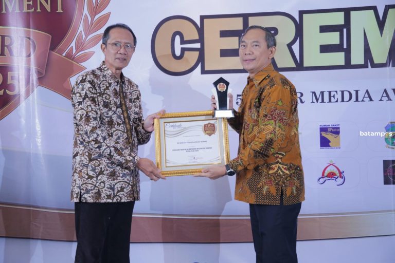 Inovasi dan Mutu Layanan, RSBP Batam Sabet Dua Penghargaan Bergengsi