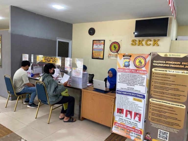 Pelayanan SKCK di Polresta Barelang Kini Bisa Online