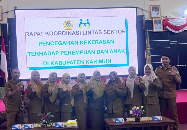 Dinas P2KBP3A Gelar Rakor Lintas Sektor, Pencegahan Kekerasan Terhadap Perempuan dan Anak di Kabupaten Karimun