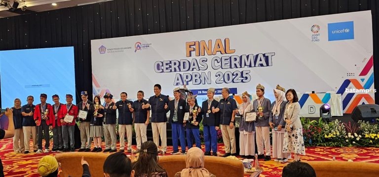 Juara Olimpiade APBN 2025, MAN IC Batam Cetak Sejarah Quatrick