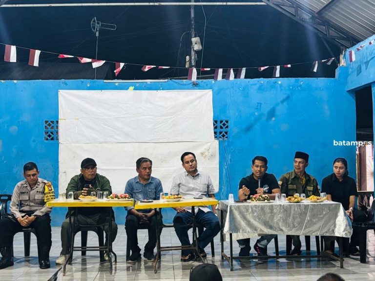 Padat Penduduk dan Rawan, Bida Ayu Jadi Fokus Sosialisasi Siskamling Polsek Sei Beduk