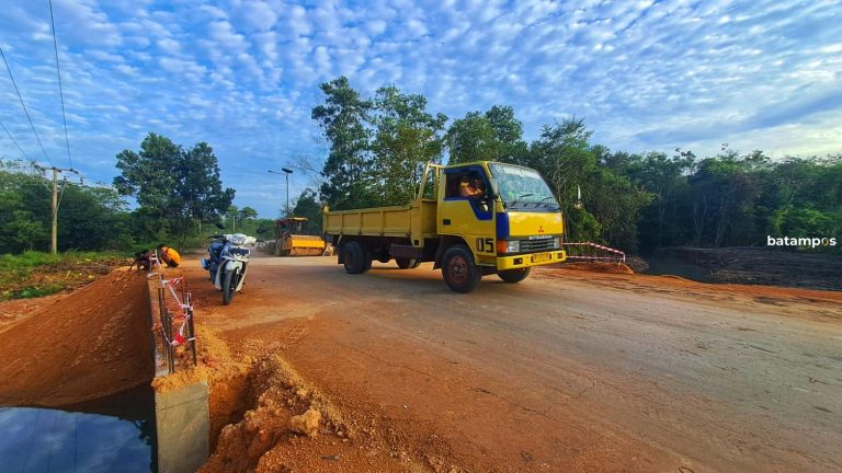Selesai Diperbaiki, Akhirnya Jembatan Gesek – Tirta Madu Km 20, Bintan Sudah Bisa Dilalui Kendaraan