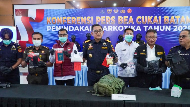 Dua Pekan, Dua Kasus, Bea Cukai Batam Gagalkan Penyelundupan Sabu dan Ekstasi