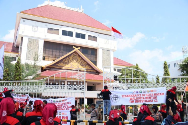 Buruh Batam Gelar Aksi Damai Mulai Hari Ini, Desak Cabut PHK hingga Kenaikan UMK 2026