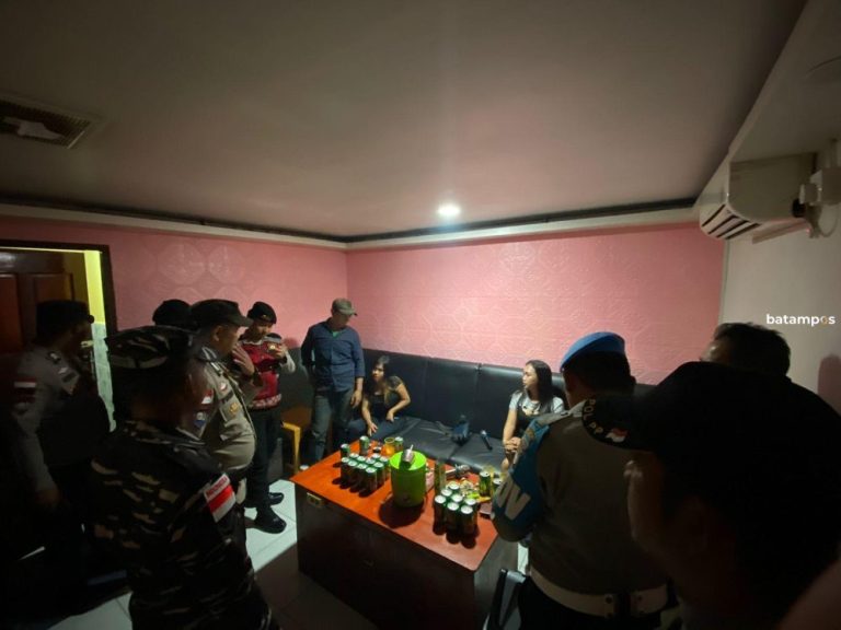 Razia Polisi dan TNI di Jemaja, Tempat Karaoke Mendadak Sunyi