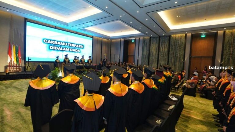 Wisuda ke-4 Politeknik Bintan Cakrawala, 78 Persen Lulusan Langsung Terserap Industri