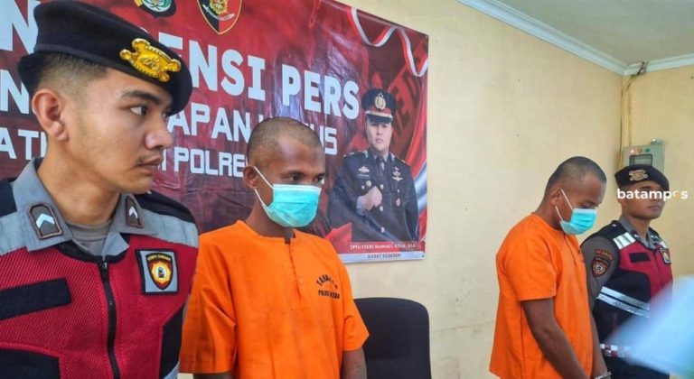 Polisi Ringkus Dua Pembunuh Nelayan di Bintan, Satu Pelaku Kabur