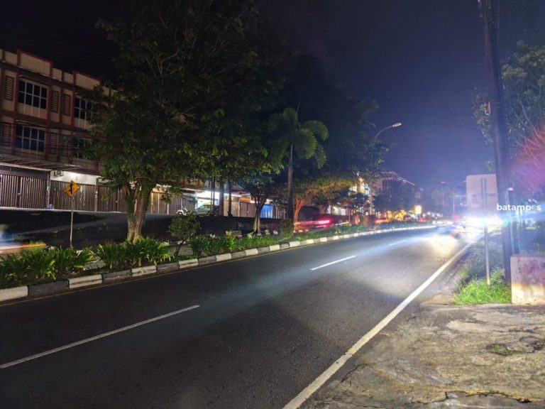 Lampu PJU di Jalan D.I Panjaitan Mati Berhari-hari, Warga: Tak Kunjung Diperbaiki