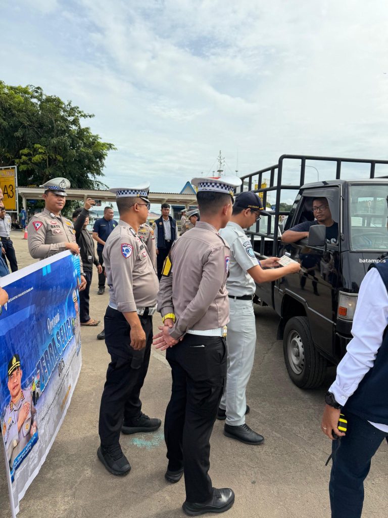 Operasi Zebra Seligi 2025: Satlantas Barelang Perketat Pengawasan di Pelabuhan dan Jalan Raya