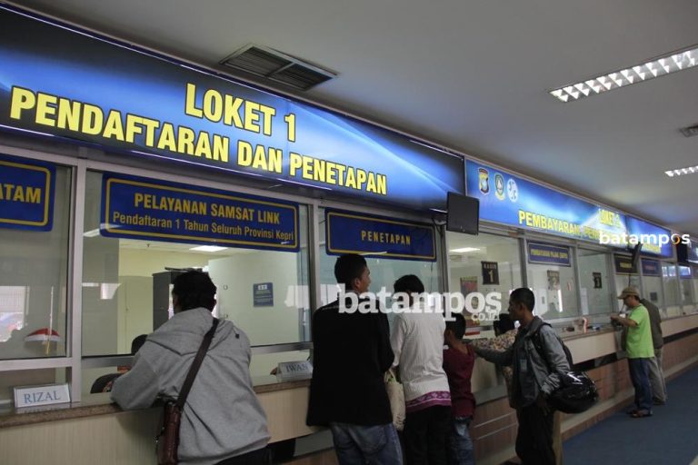 Pemprov Kepri Perpanjang Program Pemutihan Pajak Kendaraan Hingga 15 Desember