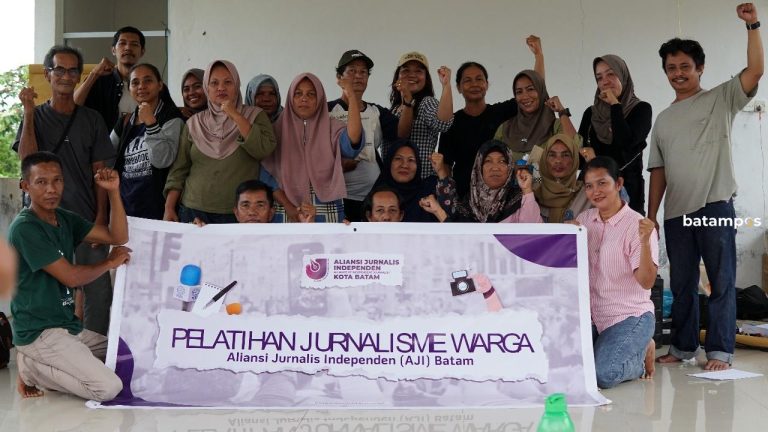 AJI Batam Gelar Pelatihan Jurnalisme Warga di Rempang