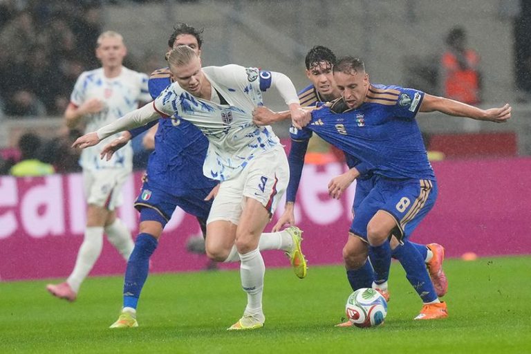 Italia Kalah Memalukan 1-4 dari Norwegia di San Siro, Harus Lalui Playoff Piala Dunia