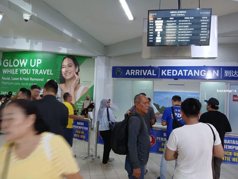 Wisman Masih Landai Jelang Nataru di Batam