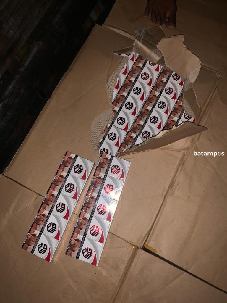 Bea Cukai Gagalkan Penyelundupan Rokok Ilegal