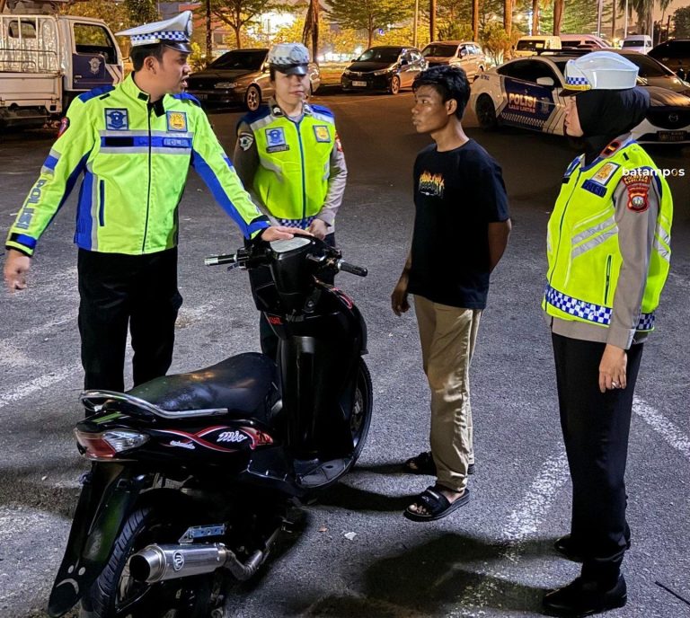 Gunakan Knalpot Brong dan Tanpa Dokumen, 48 Motor dan 5 Mobil Ditilang